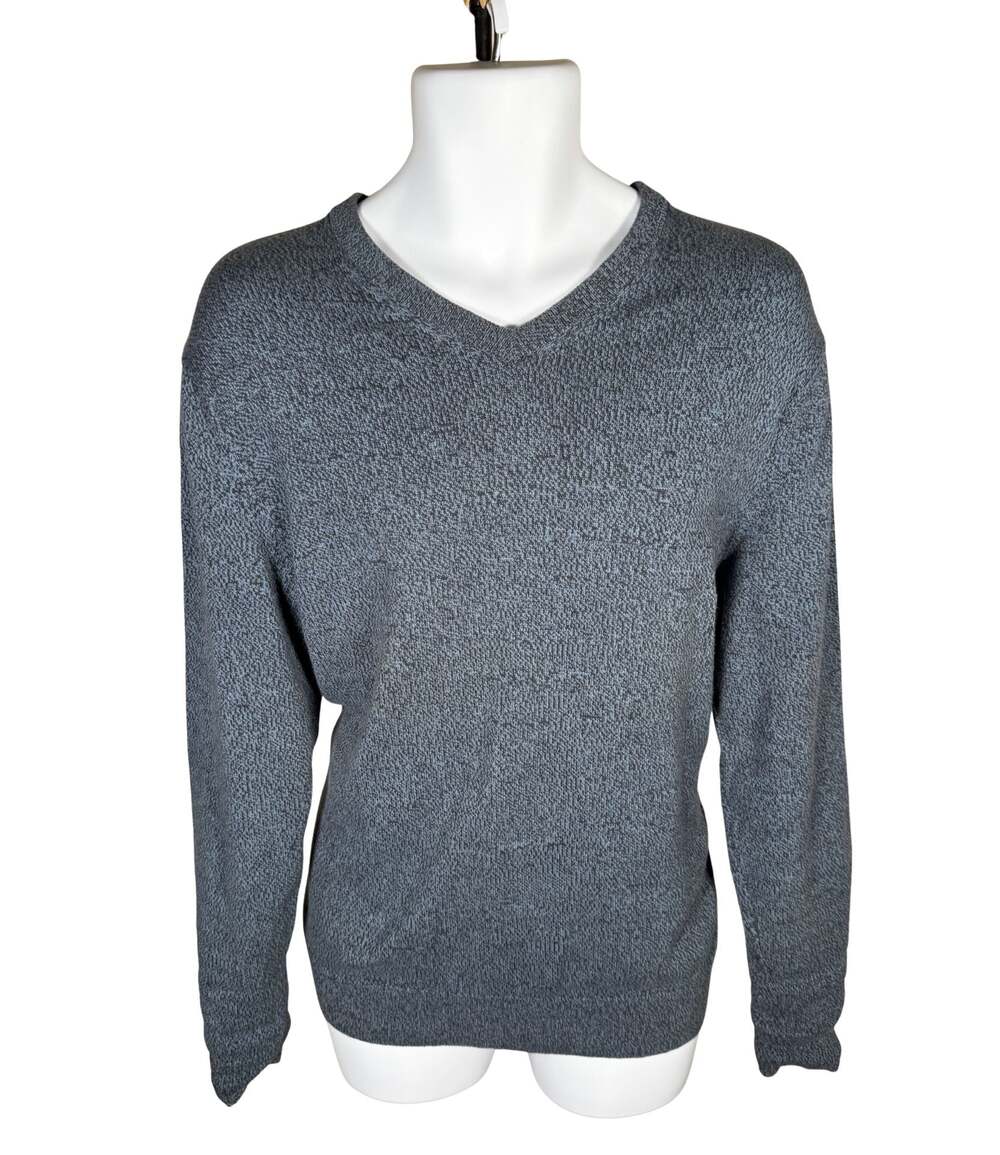 Amazon Essentials Men's V-Neck Marled Pullover Sweater